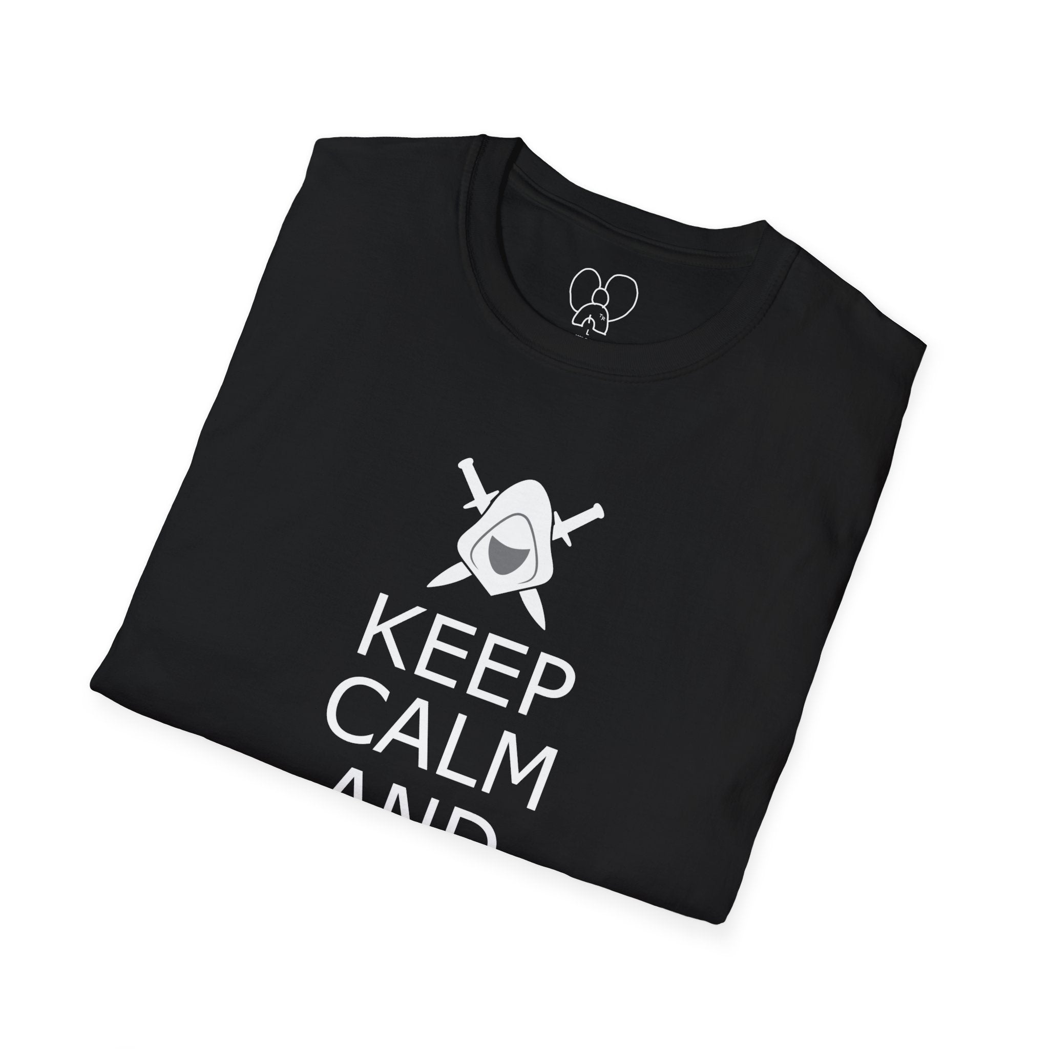 Keep Calm and Rogue On Unisex Softstyle T-Shirt
