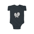 The TalleyRand & Co. Elephant on a Infant Baby Rib Bodysuit