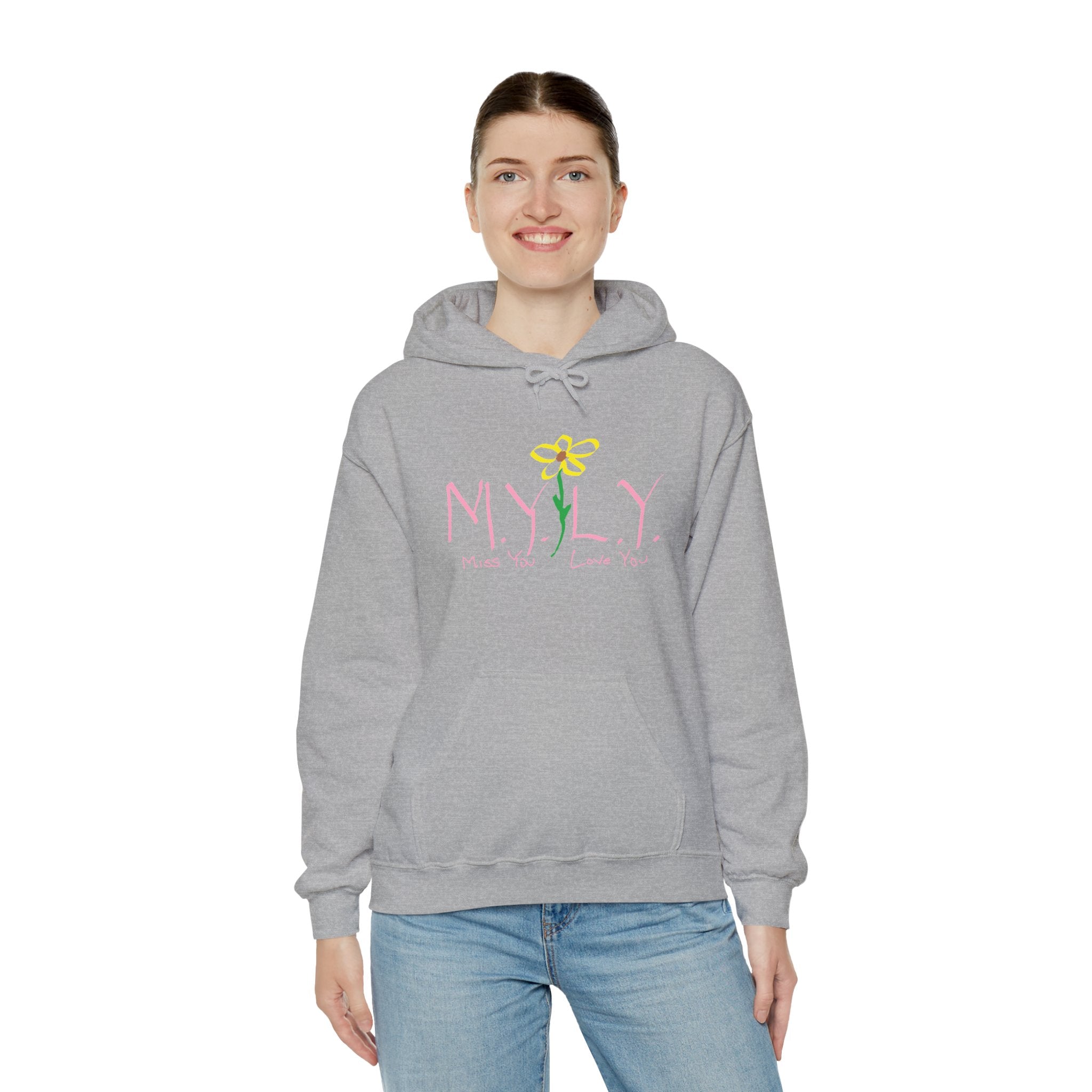 M.Y.L.Y. (Miss You Love You) Comfy Hoodie