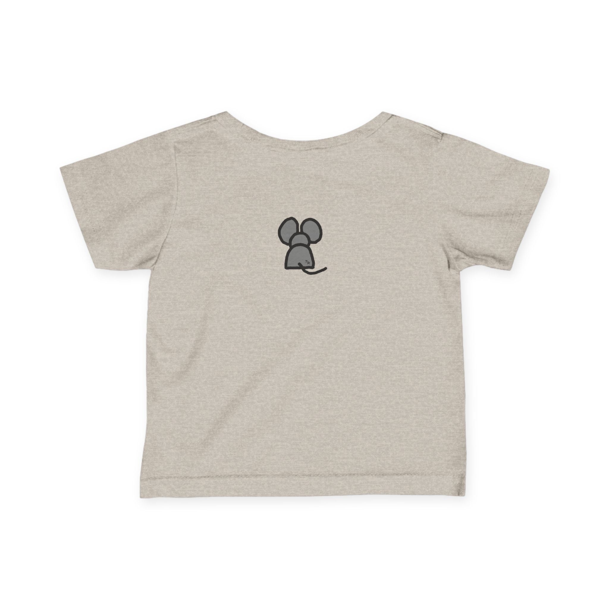 Infant Fine Jersey Tee Talleyrand Band Front and Mouse back