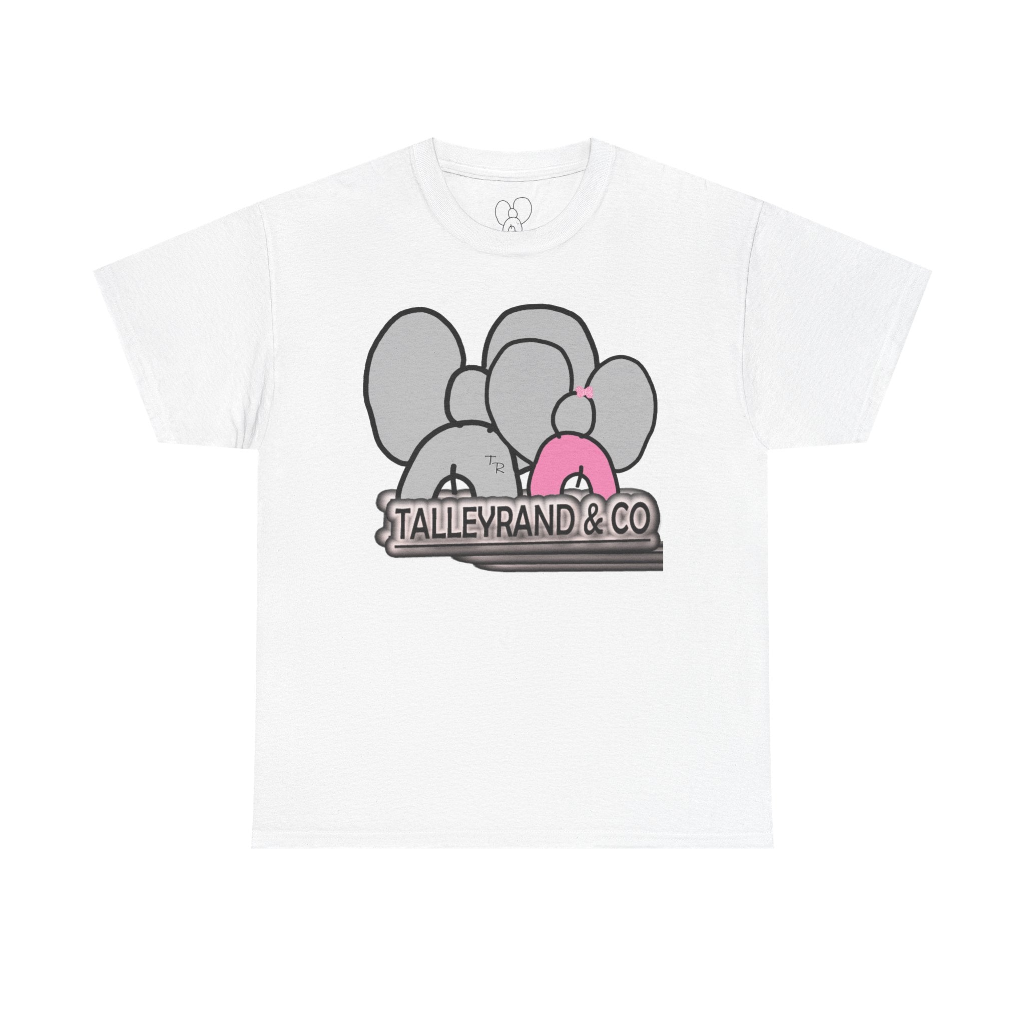 Elephant Crew Graphic Tee — TalleyRand & Co. Cute Pink Accent