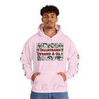 Talleyrand Band Hooded Sweatshirt Text Front/ picture back and picture sleeves
