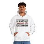 Talleyrand Band Hooded Sweatshirt Text Front/ picture back and picture sleeves