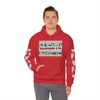 Talleyrand Band Hooded Sweatshirt Text Front/ picture back and picture sleeves