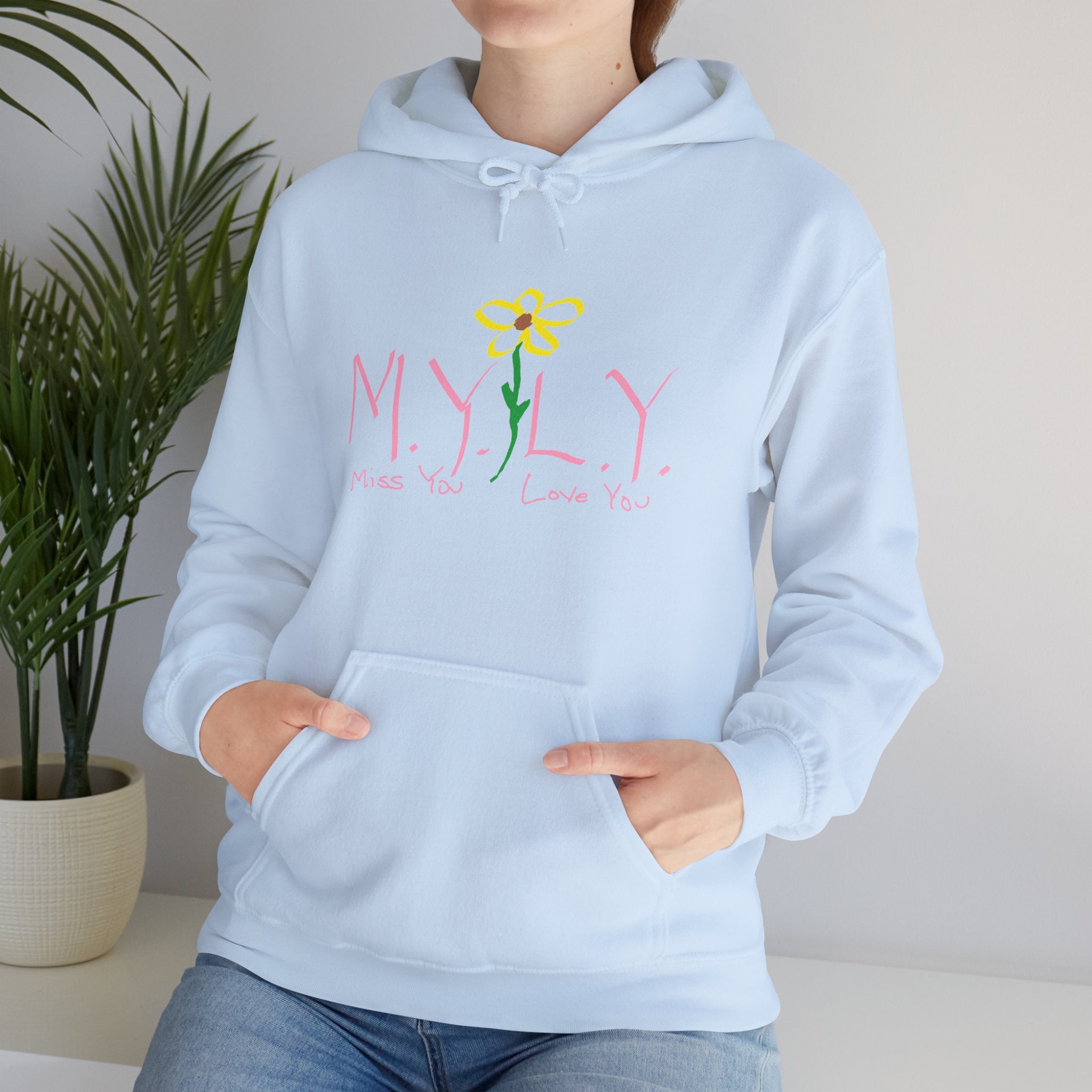 M.Y.L.Y. (Miss You Love You) Comfy Hoodie