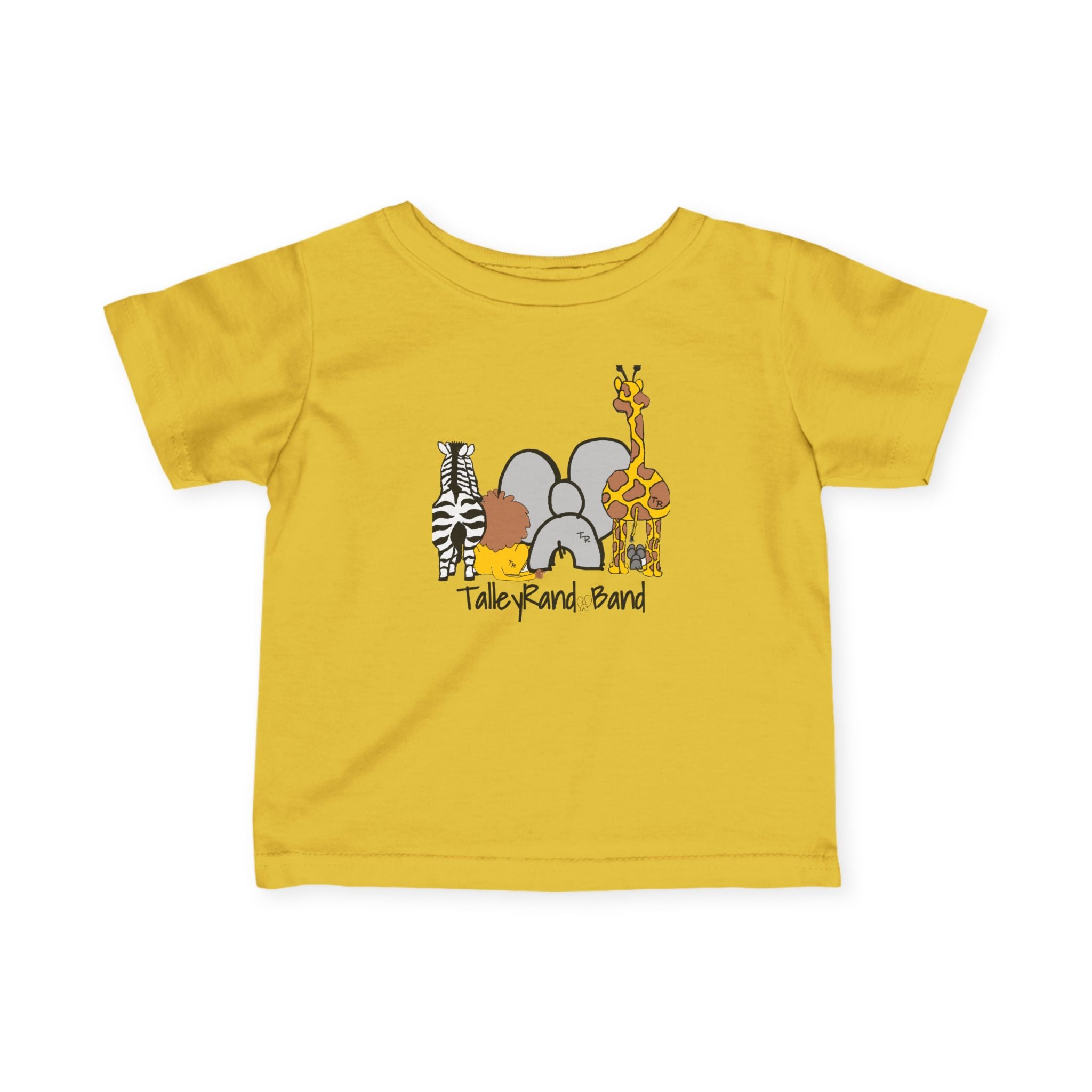 Baby/Infant Tee - Talleyrand Band Front - Elephant Back