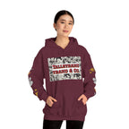 Talleyrand Band Hooded Sweatshirt Text Front/ picture back and picture sleeves