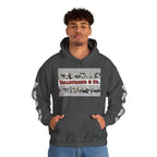 Talleyrand Band Hooded Sweatshirt Text Front/ picture back and picture sleeves