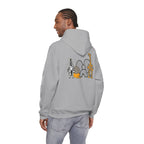 Talleyrand Band Hooded Sweatshirt Text Front/ picture back and picture sleeves