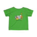 Baby/Infant Tee - Talleyrand Band front - Giraffe Back