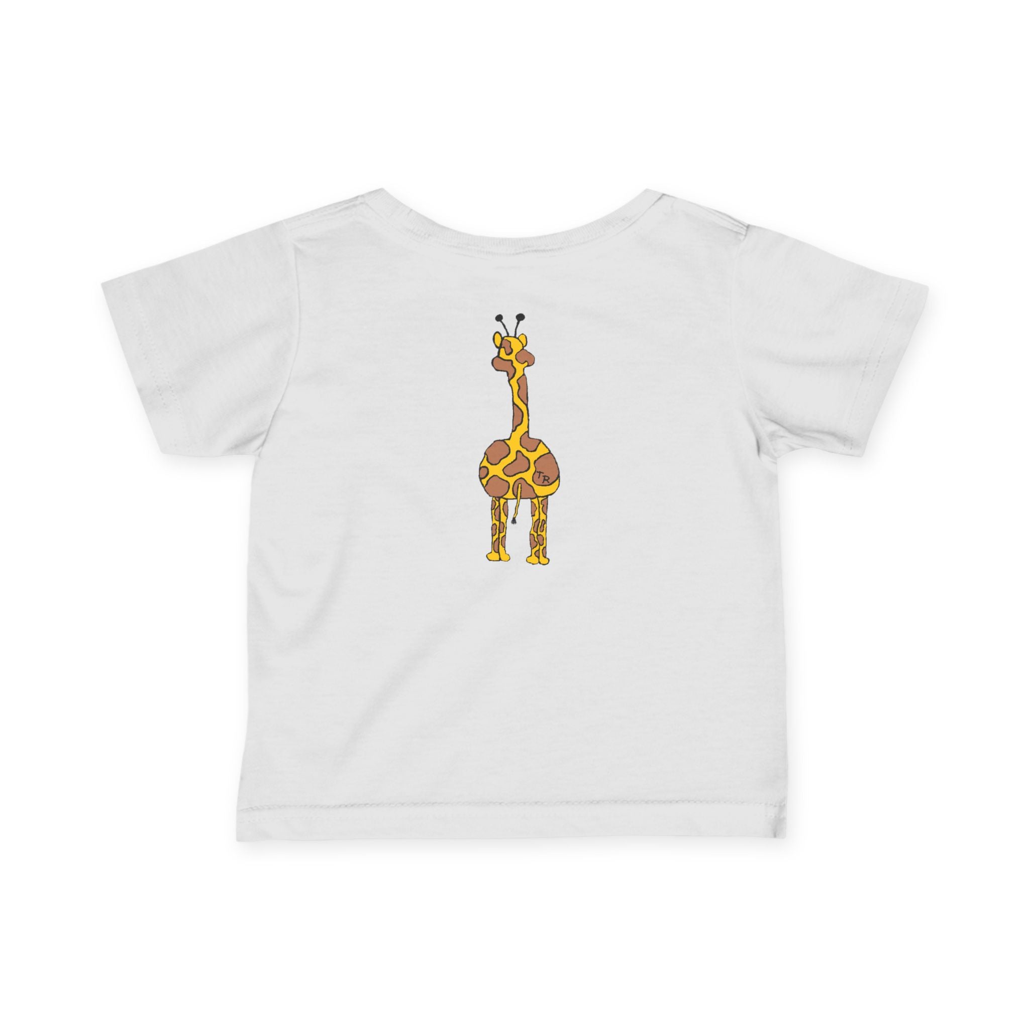 Baby/Infant Tee - Talleyrand Band front - Giraffe Back