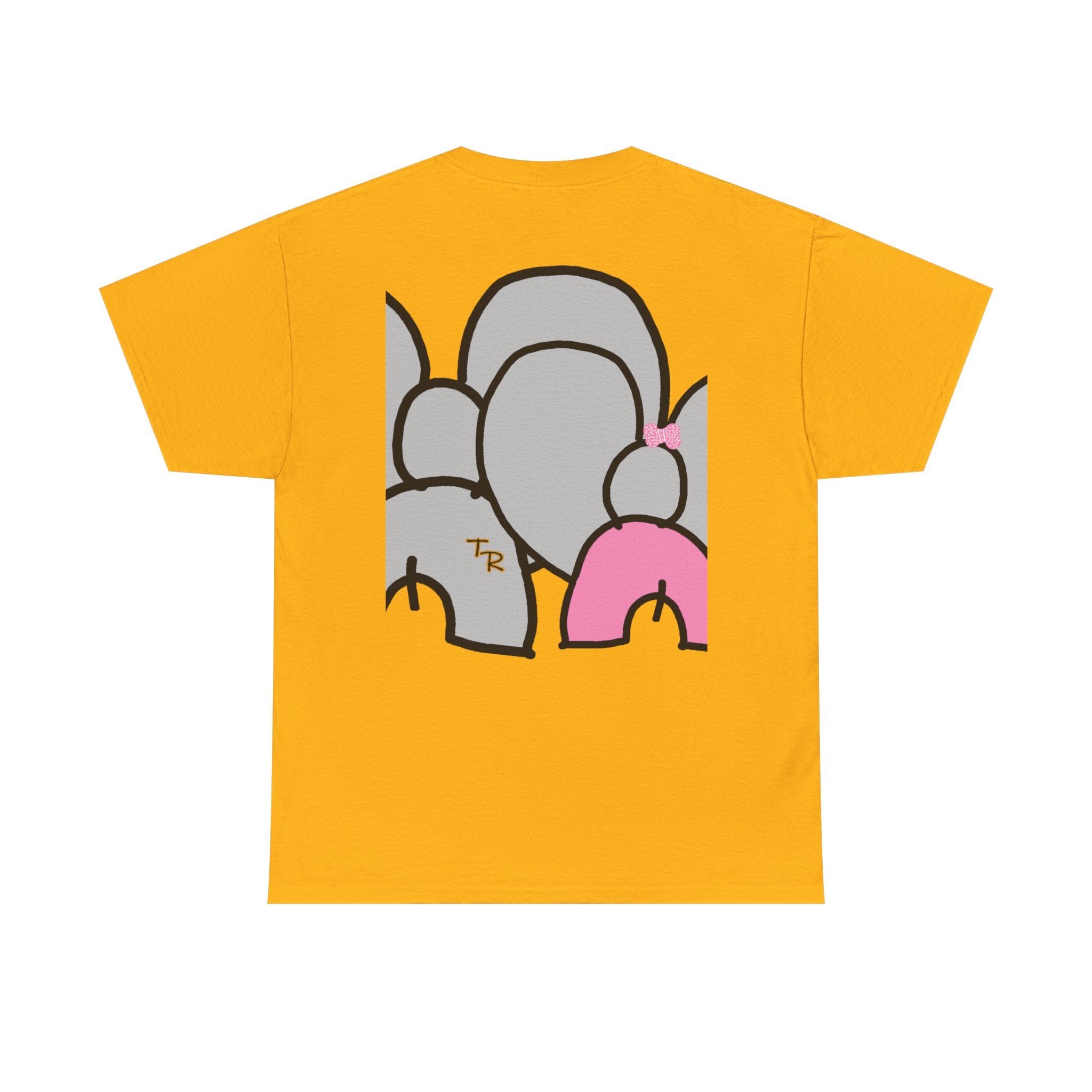 Elephant Crew Graphic Tee — TalleyRand & Co. Cute Pink Accent