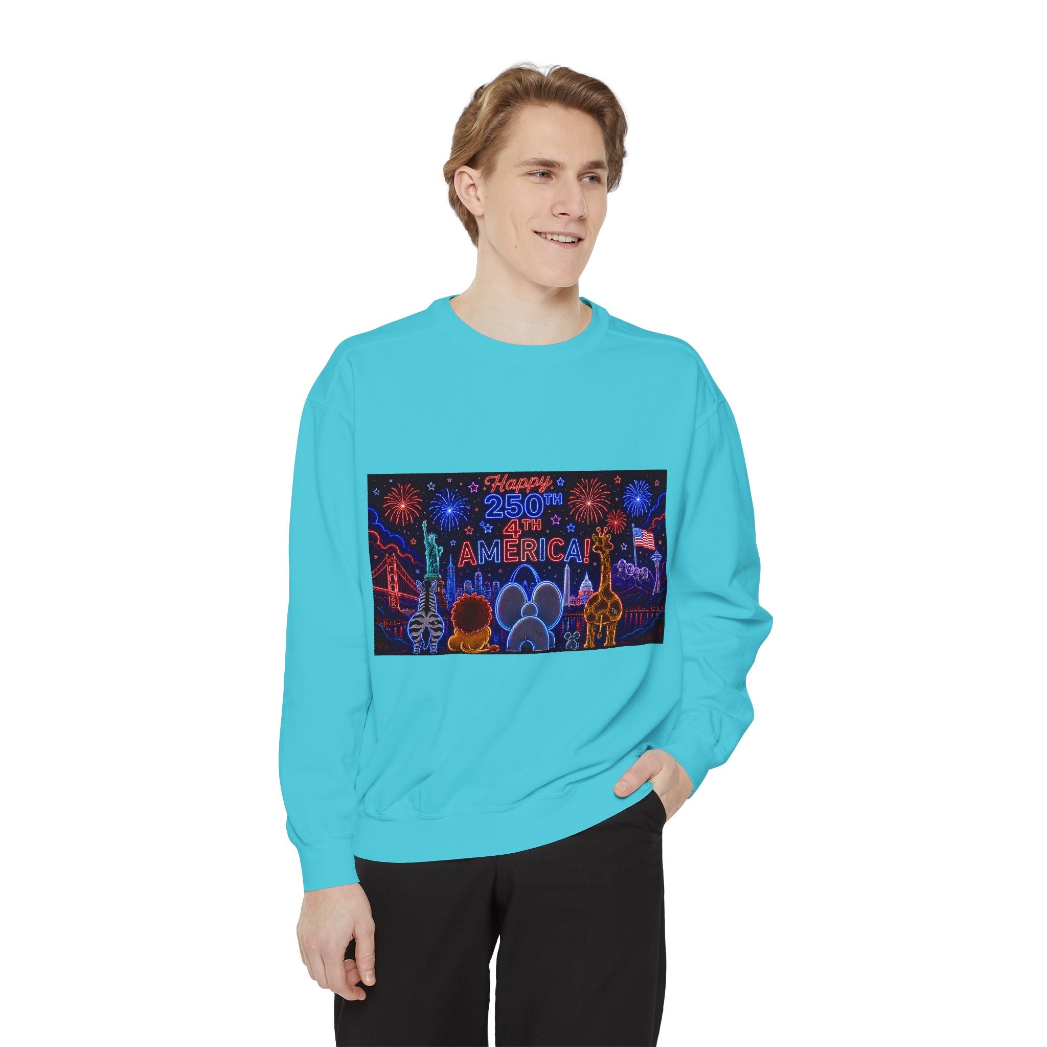 Unisex Garment-Dyed Sweatshirt