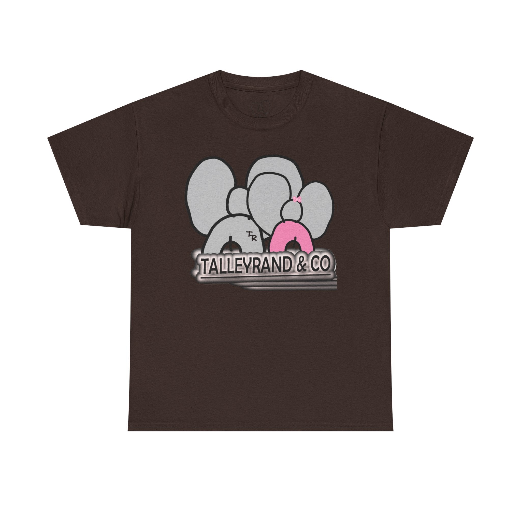 Elephant Crew Graphic Tee — TalleyRand & Co. Cute Pink Accent