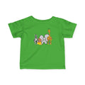 Infant Fine Jersey Tee Talleyrand Band Front and Mouse back
