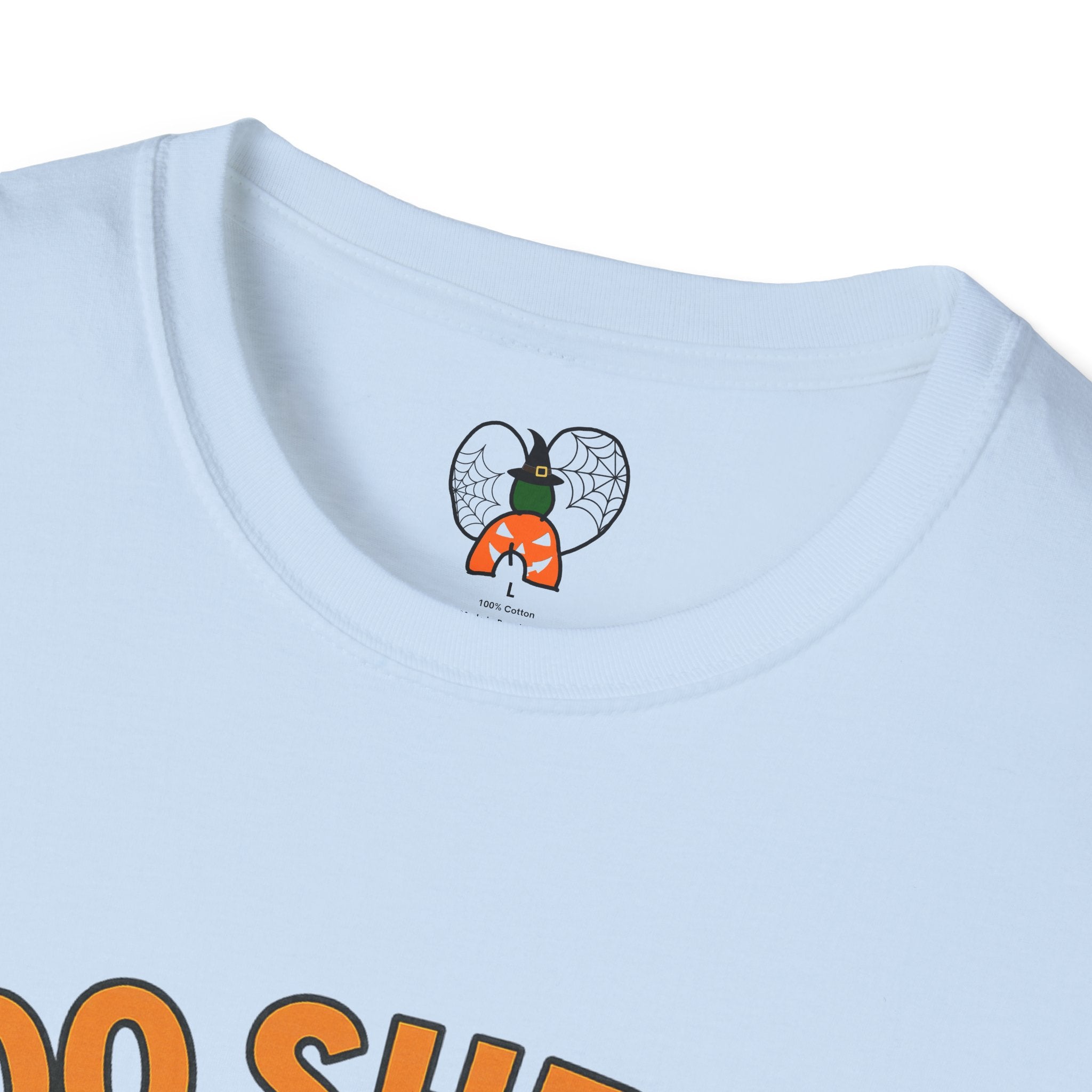 Halloween Boo Sheet T-Shirt, Unisex Softstyle Tee, Funny Halloween Shirt, Fall Festive Apparel, Ghost Themed Gift