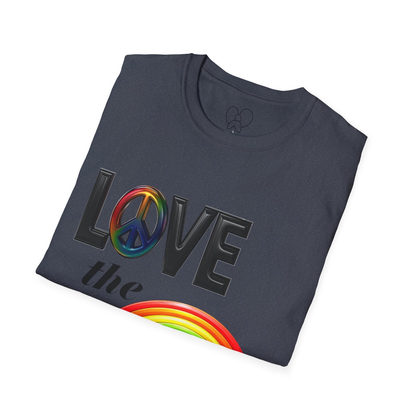 Rainbow Love Unisex T-Shirt