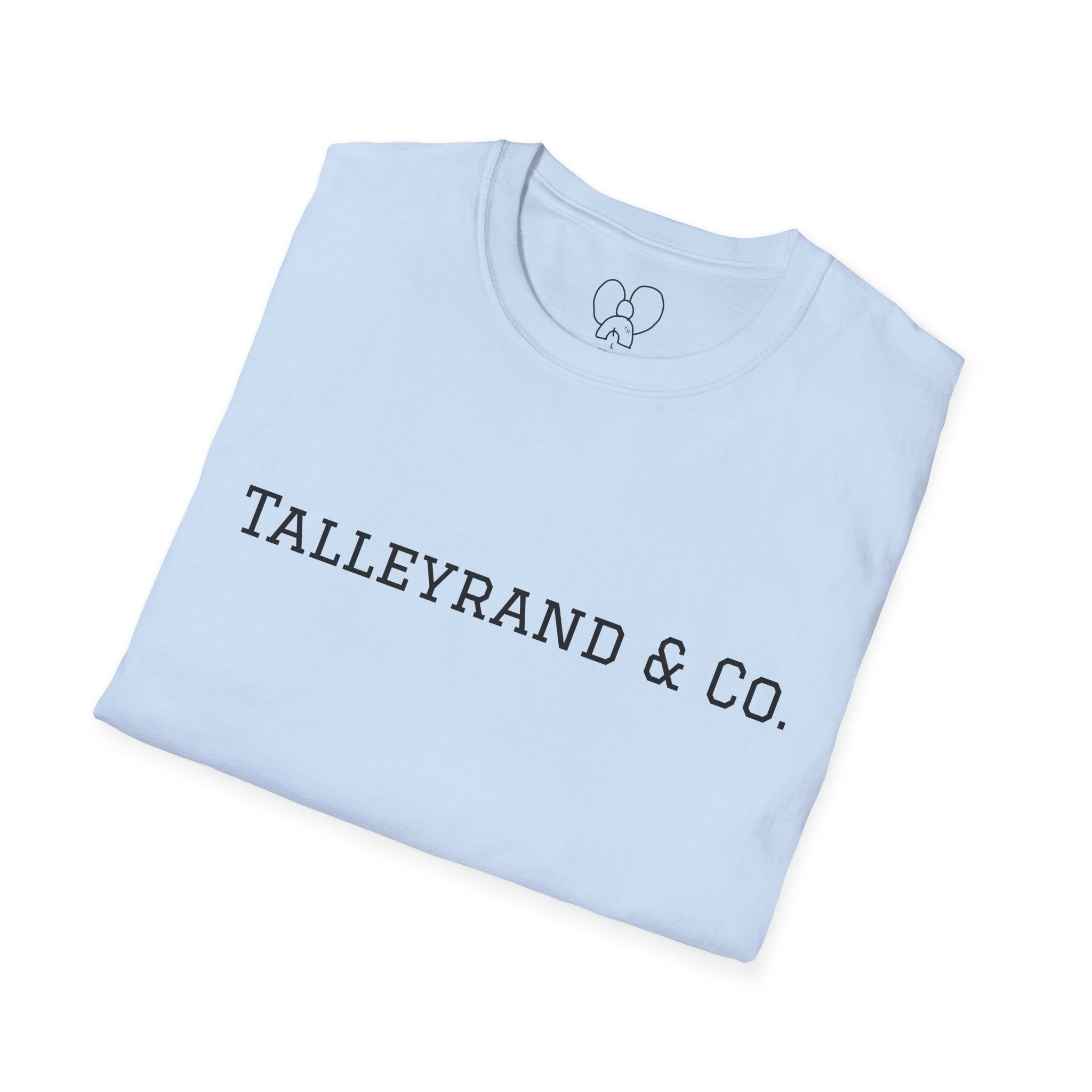 Classic Unisex Softstyle T-Shirt with Talleyrand & Co. Design, Casual Wear, Gift Idea, Everyday Basics, Trendy Fashion, Unisex Tee
