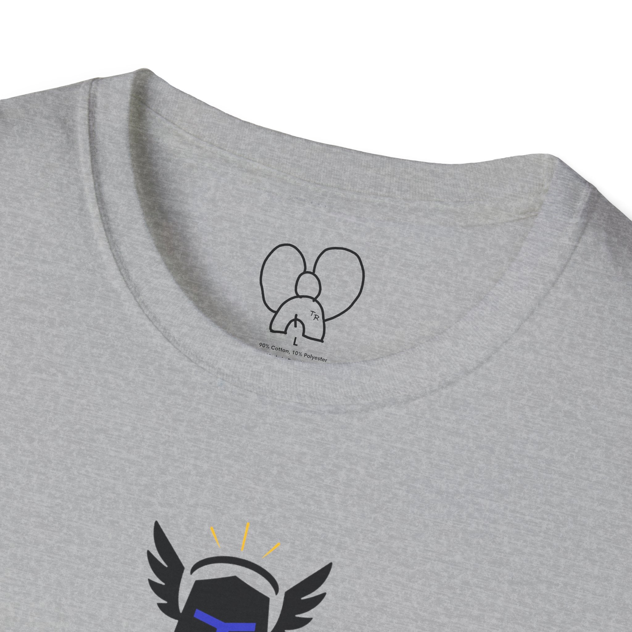 Keep Calm and Paladin On T-Shirt, Unisex Gaming Tee