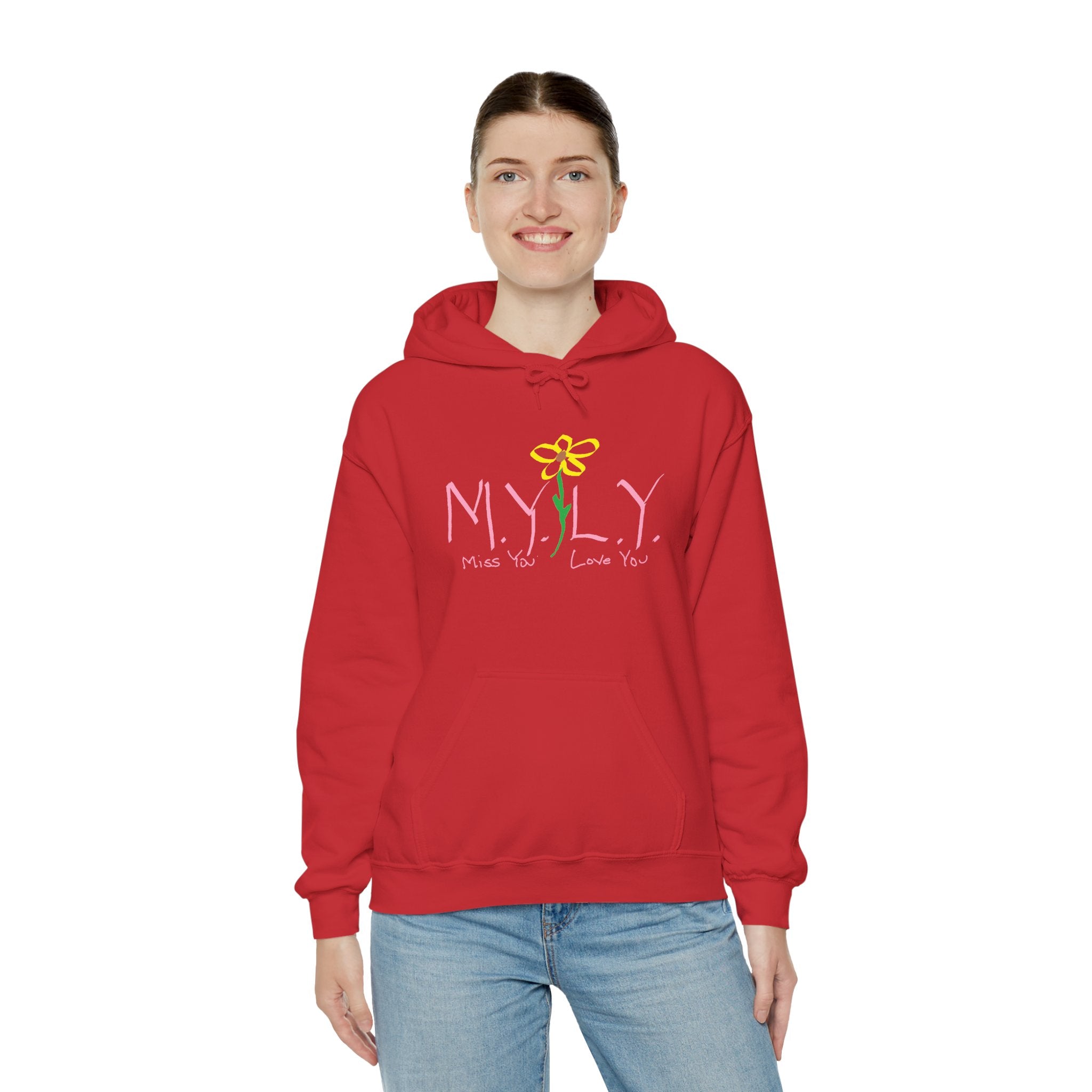 M.Y.L.Y. (Miss You Love You) Comfy Hoodie