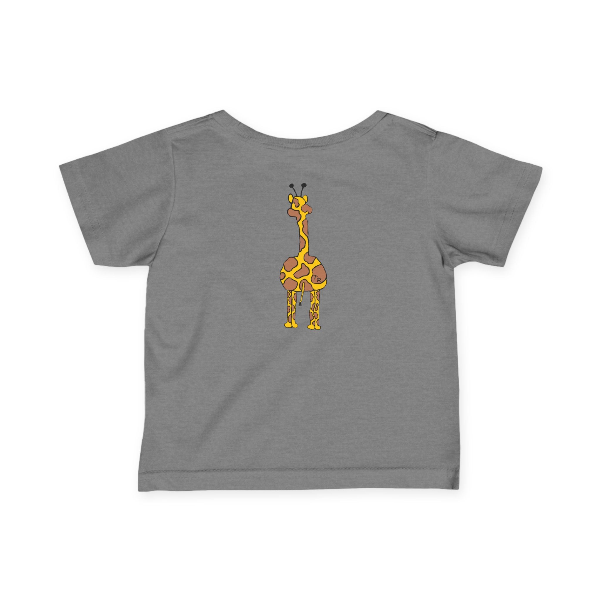 Baby/Infant Tee - Talleyrand Band front - Giraffe Back