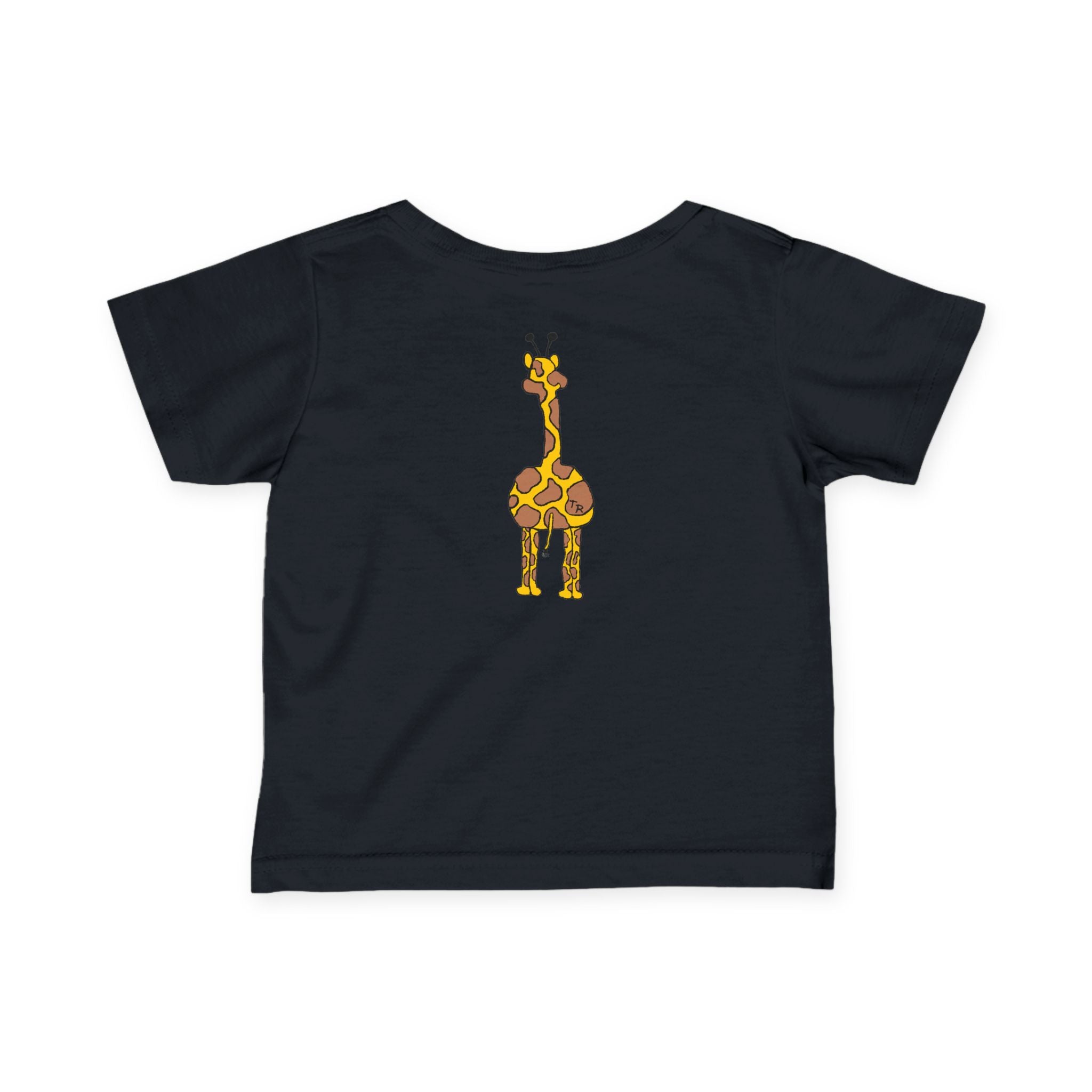 Baby/Infant Tee - Talleyrand Band front - Giraffe Back