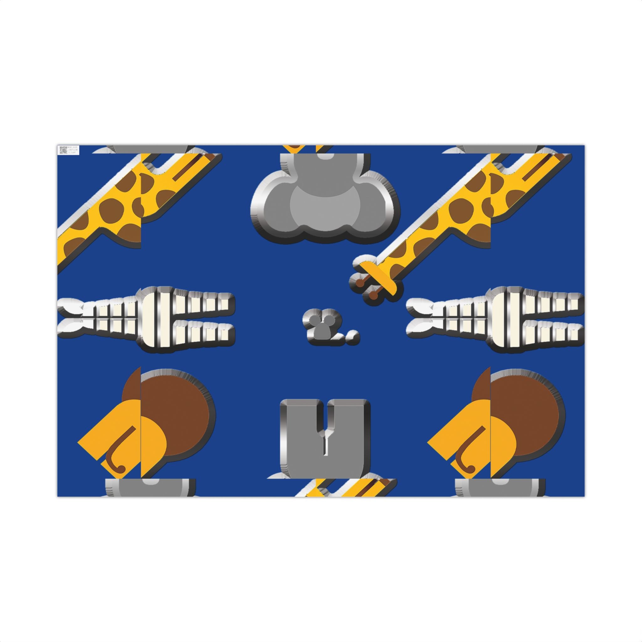 Talleyrand Animals Wrapping Paper