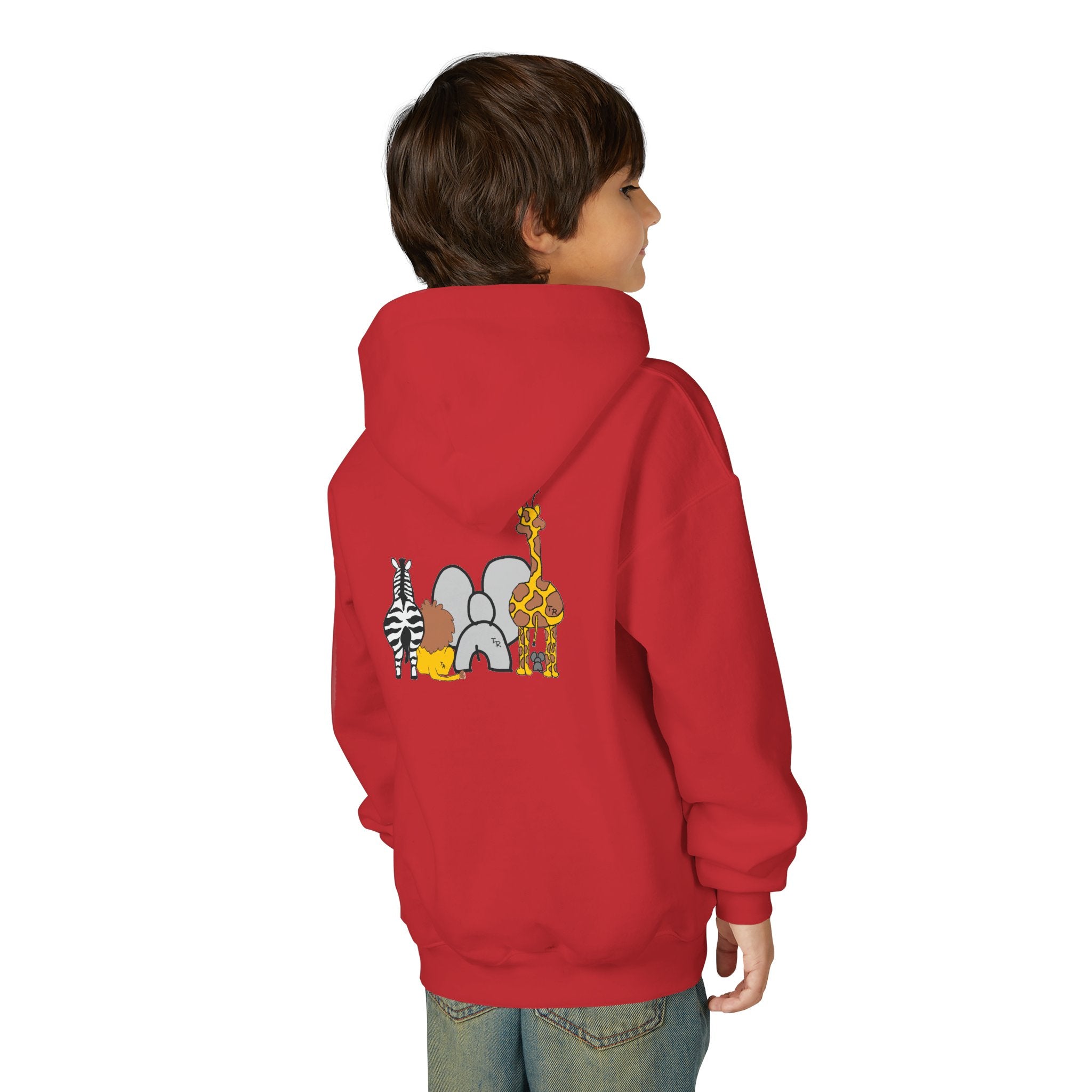 Youth Hoodie -TalleyRand Band Front/Animals Back