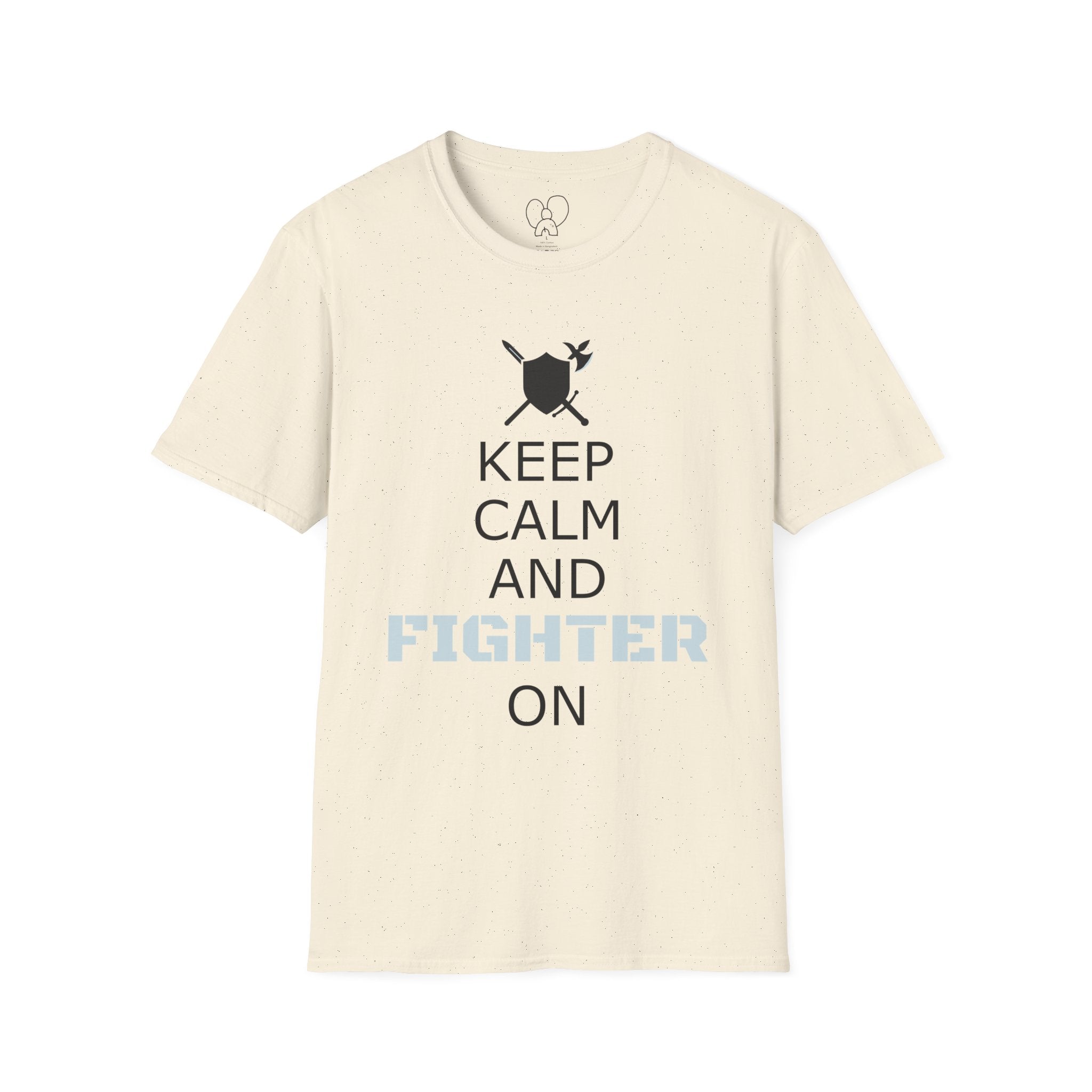 Keep Calm Fighter Unisex T-Shirt