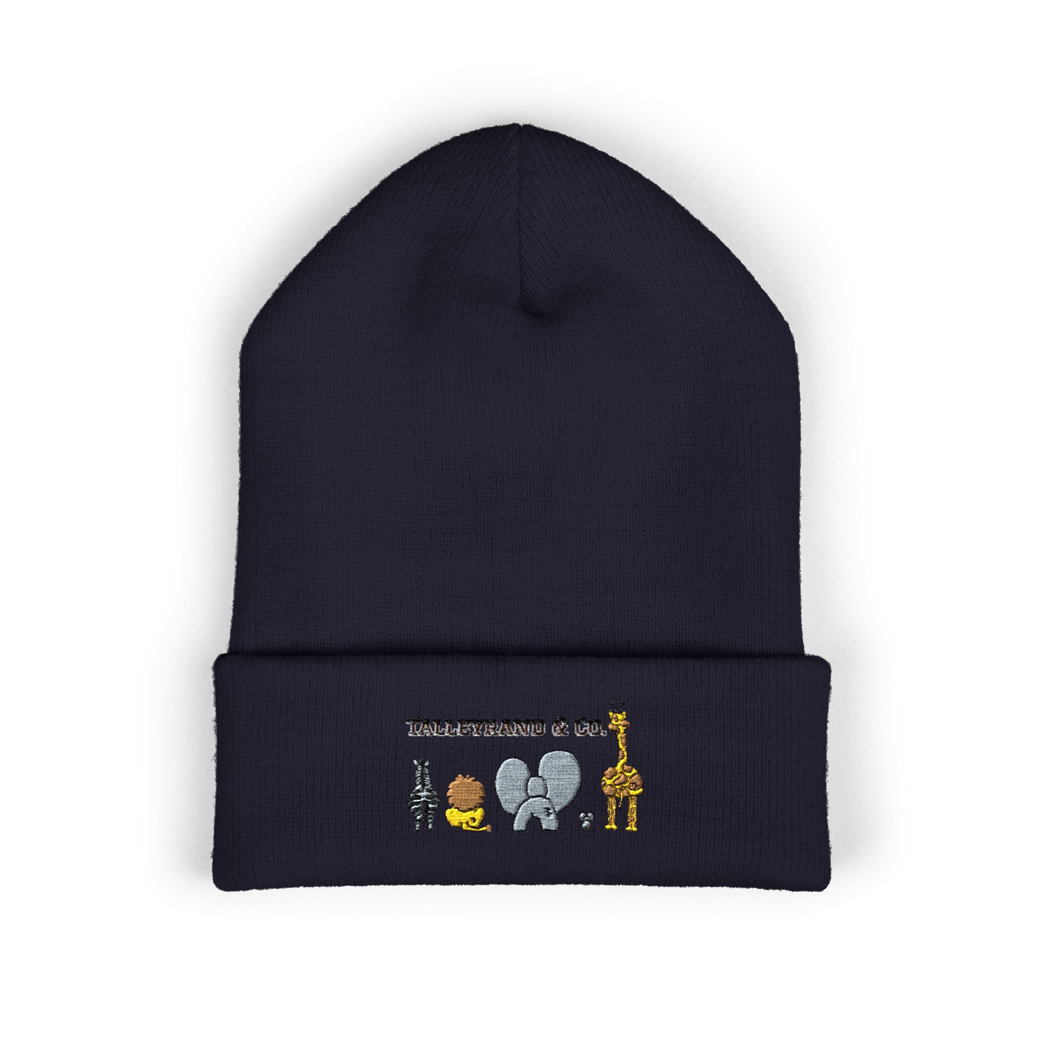Embroidered Beanie - Talleyrand Animals