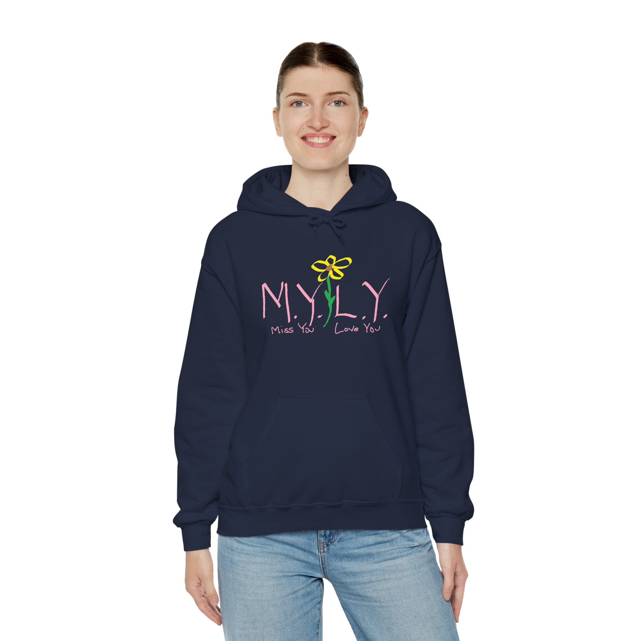 M.Y.L.Y. (Miss You Love You) Comfy Hoodie