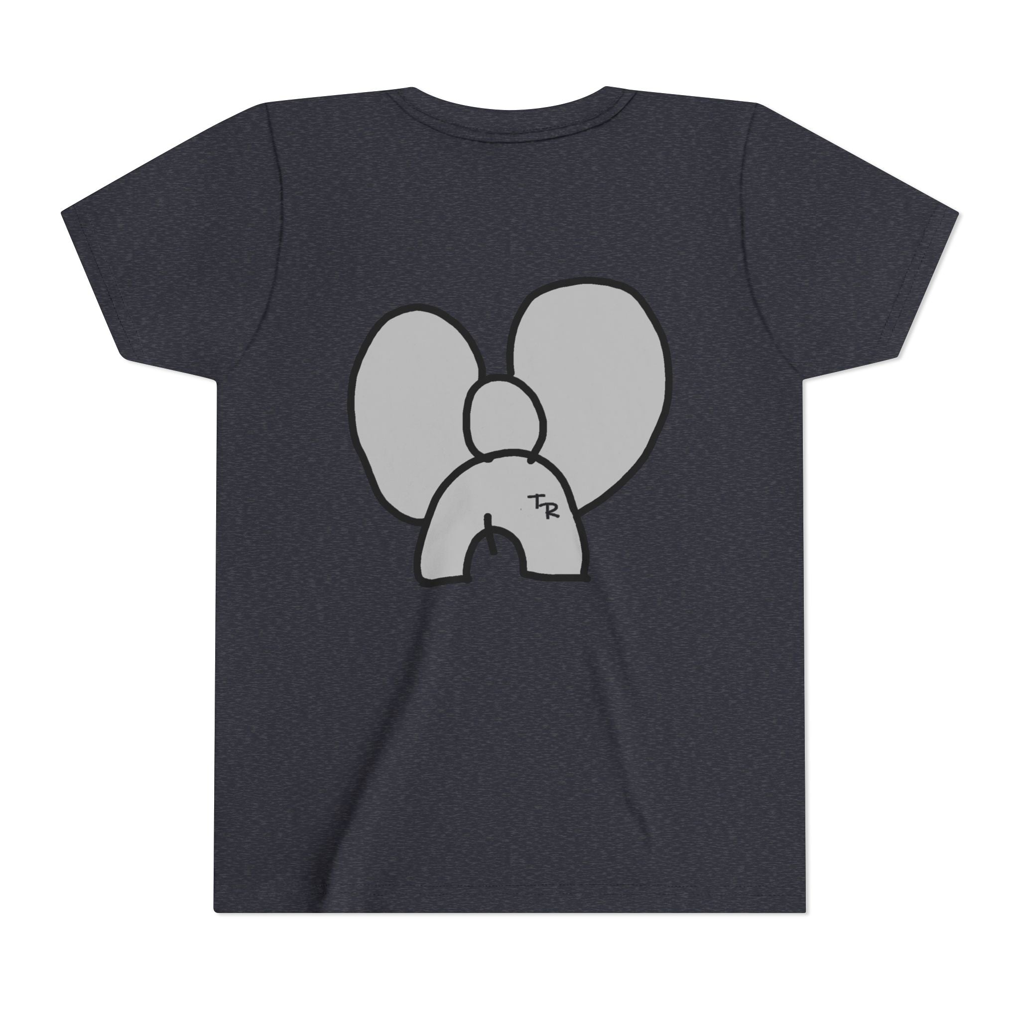 Youth Tee - Animals Front - Elephant