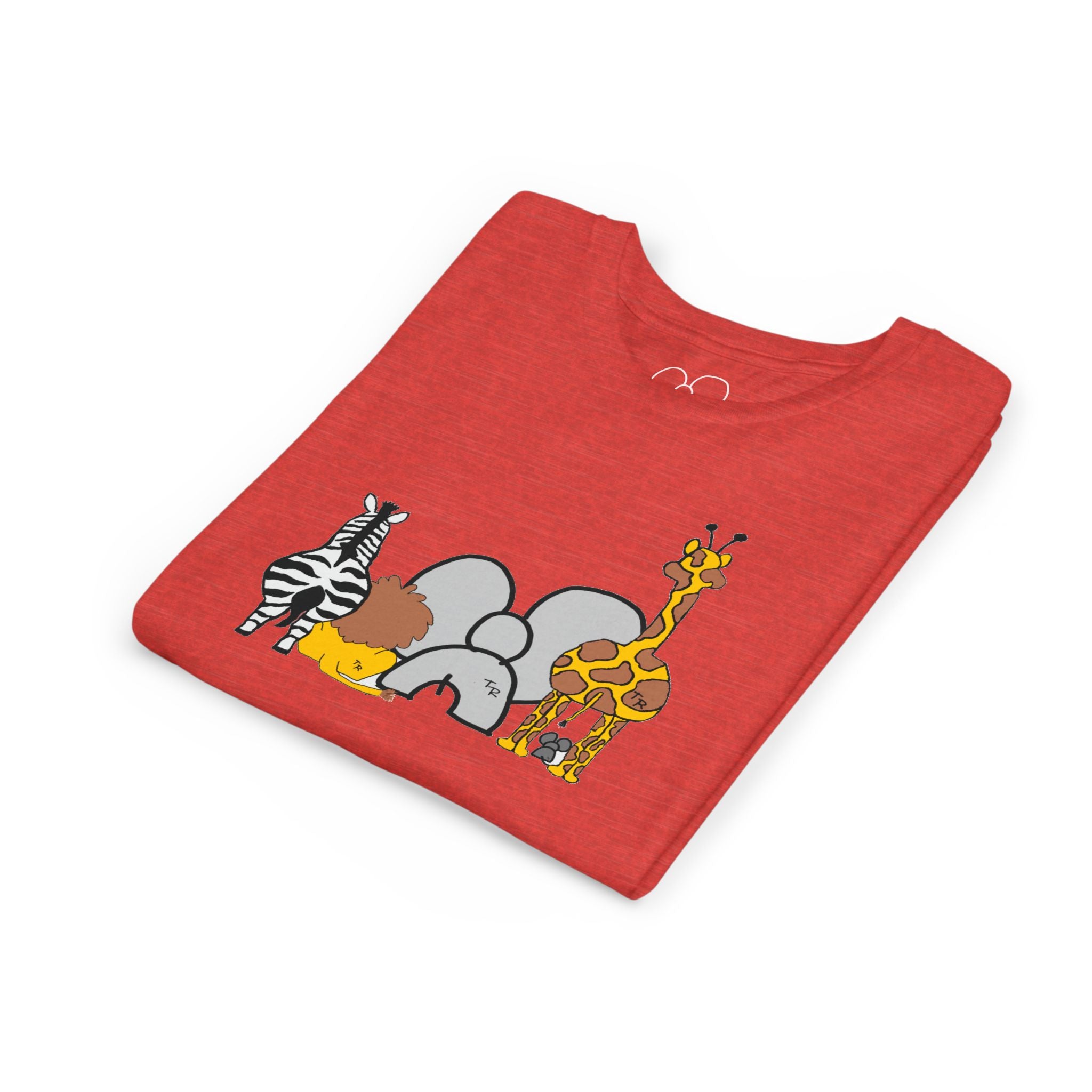 Youth Tee - Animals Front - Elephant
