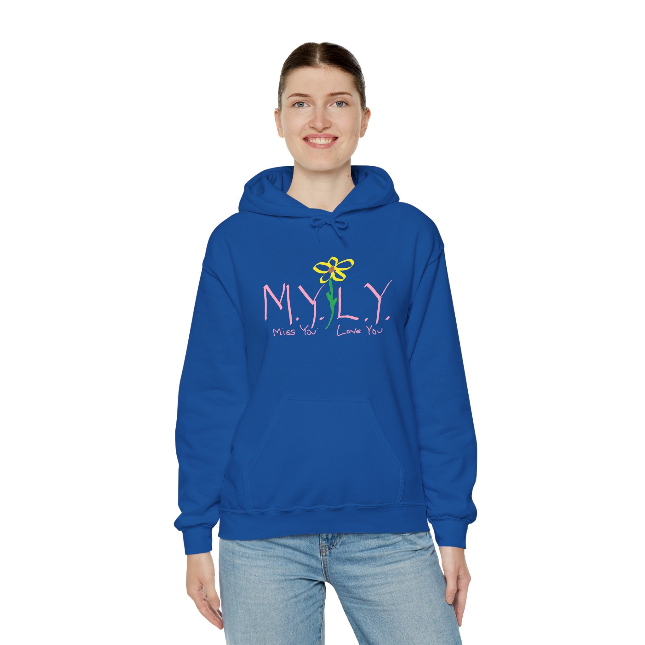 M.Y.L.Y. (Miss You Love You) Comfy Hoodie