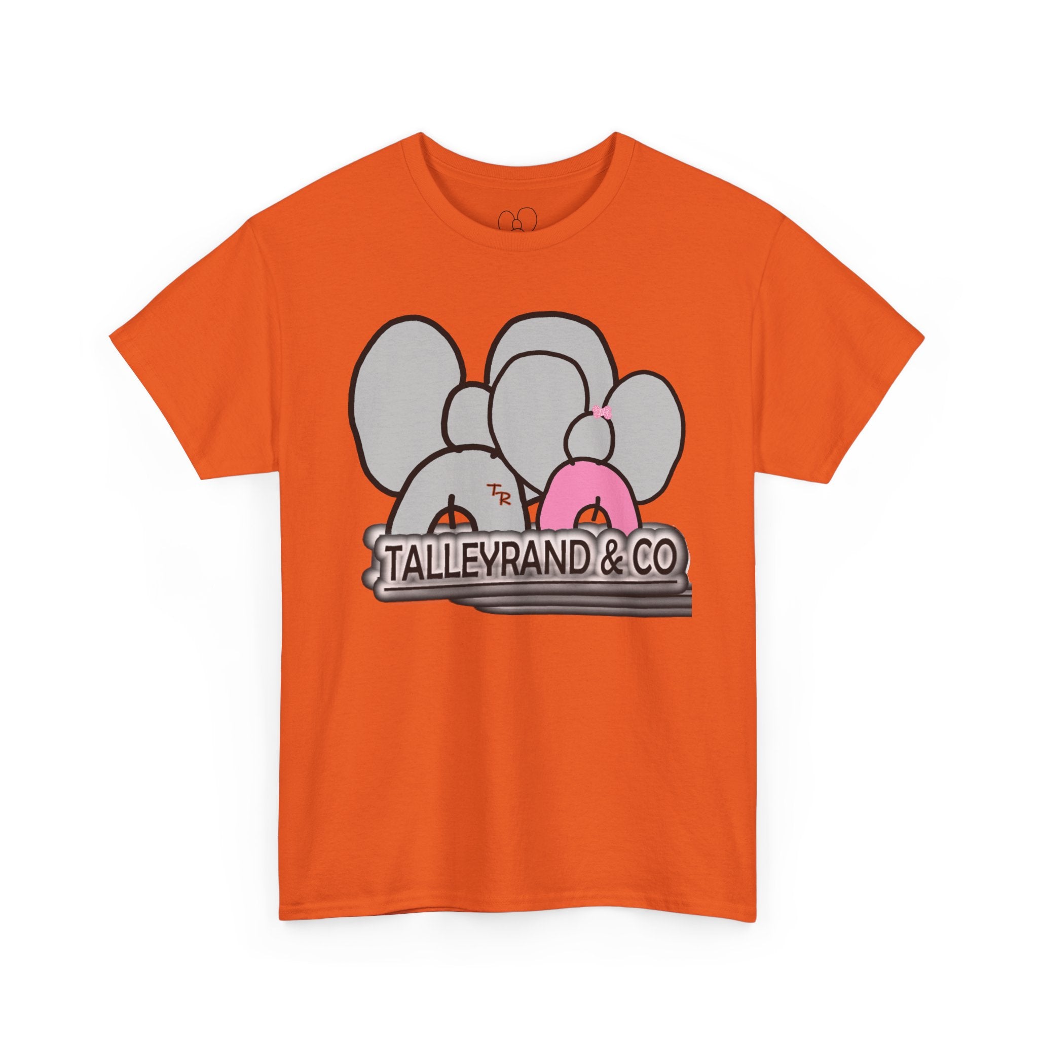 Elephant Crew Graphic Tee — TalleyRand & Co. Cute Pink Accent