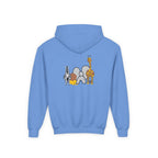 Youth Hoodie -TalleyRand Band Front/Animals Back