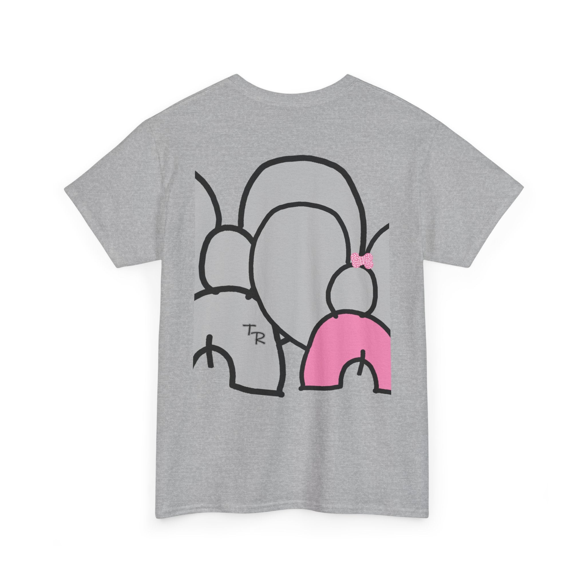 Elephant Crew Graphic Tee — TalleyRand & Co. Cute Pink Accent