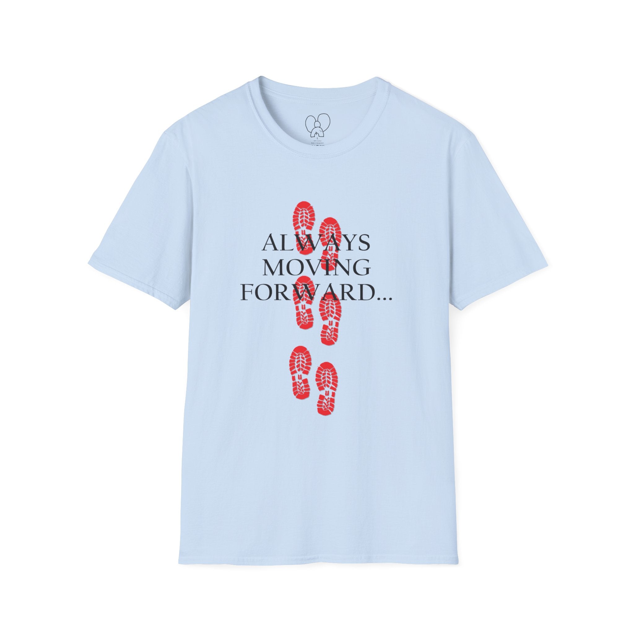 Inspirational T-Shirt for Journey Enthusiasts, Always Moving Forward, Embrace the Journey, Motivational Tee, Gift for Adventurers