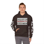 Talleyrand Band Hooded Sweatshirt Text Front/ picture back and picture sleeves