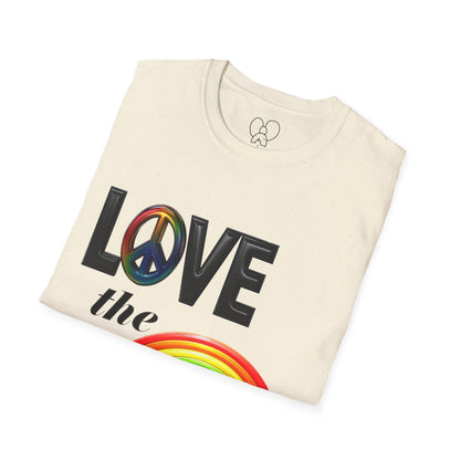 Rainbow Love Unisex T-Shirt