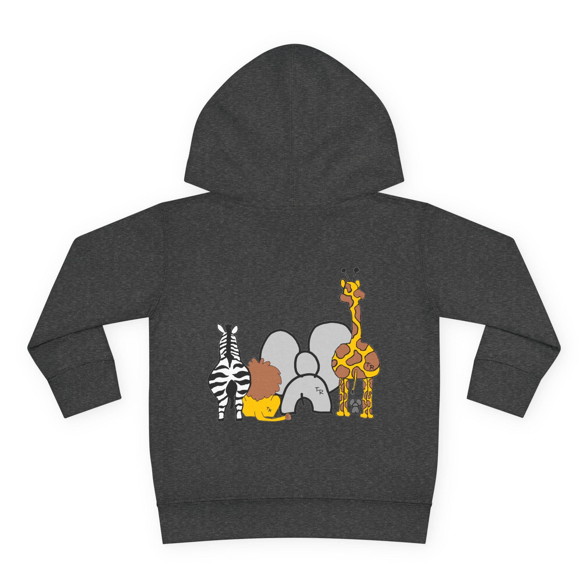Kids Fleece Hoodie - TalleyRand Band Print Front - Stick Together Fam Back
