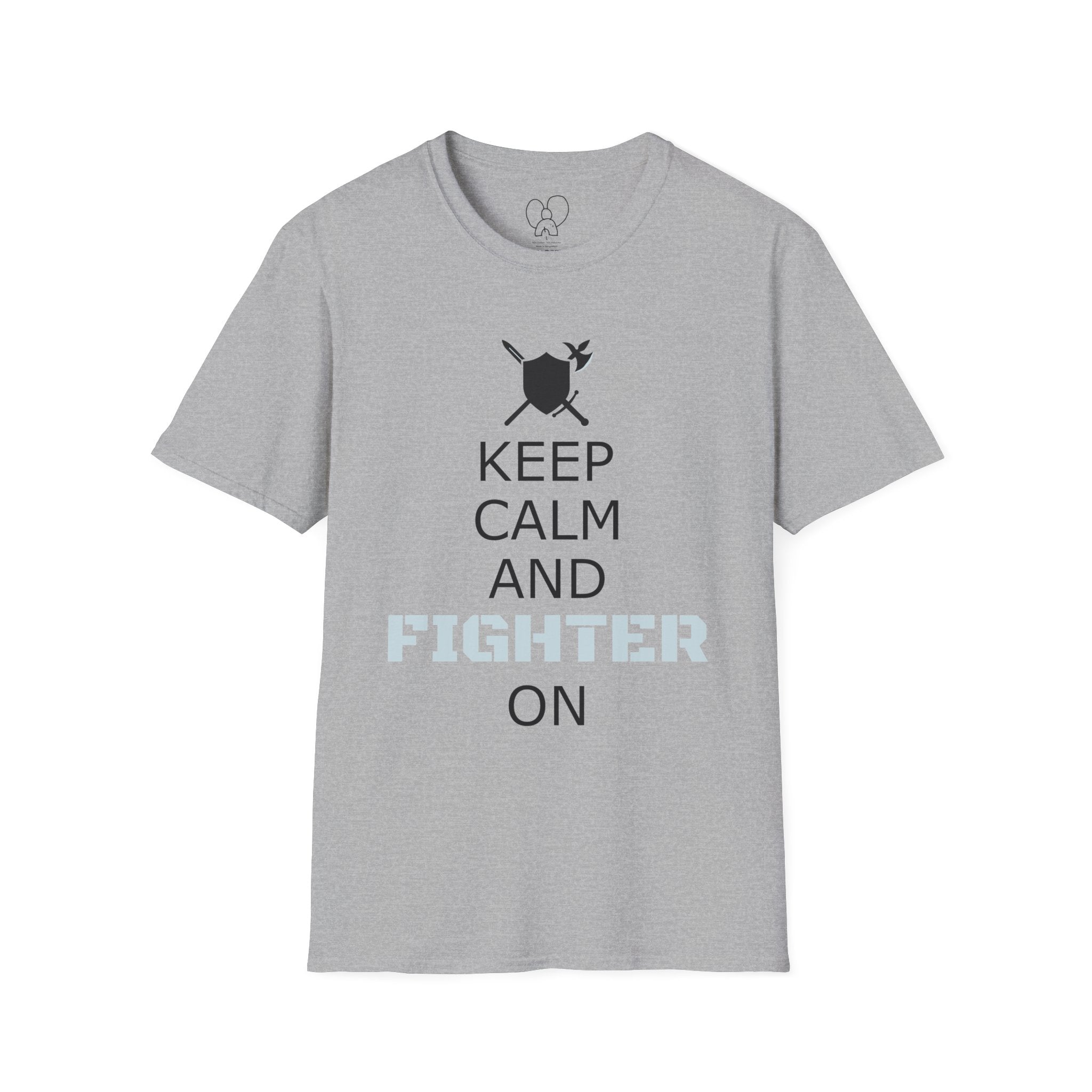 Keep Calm Fighter Unisex T-Shirt