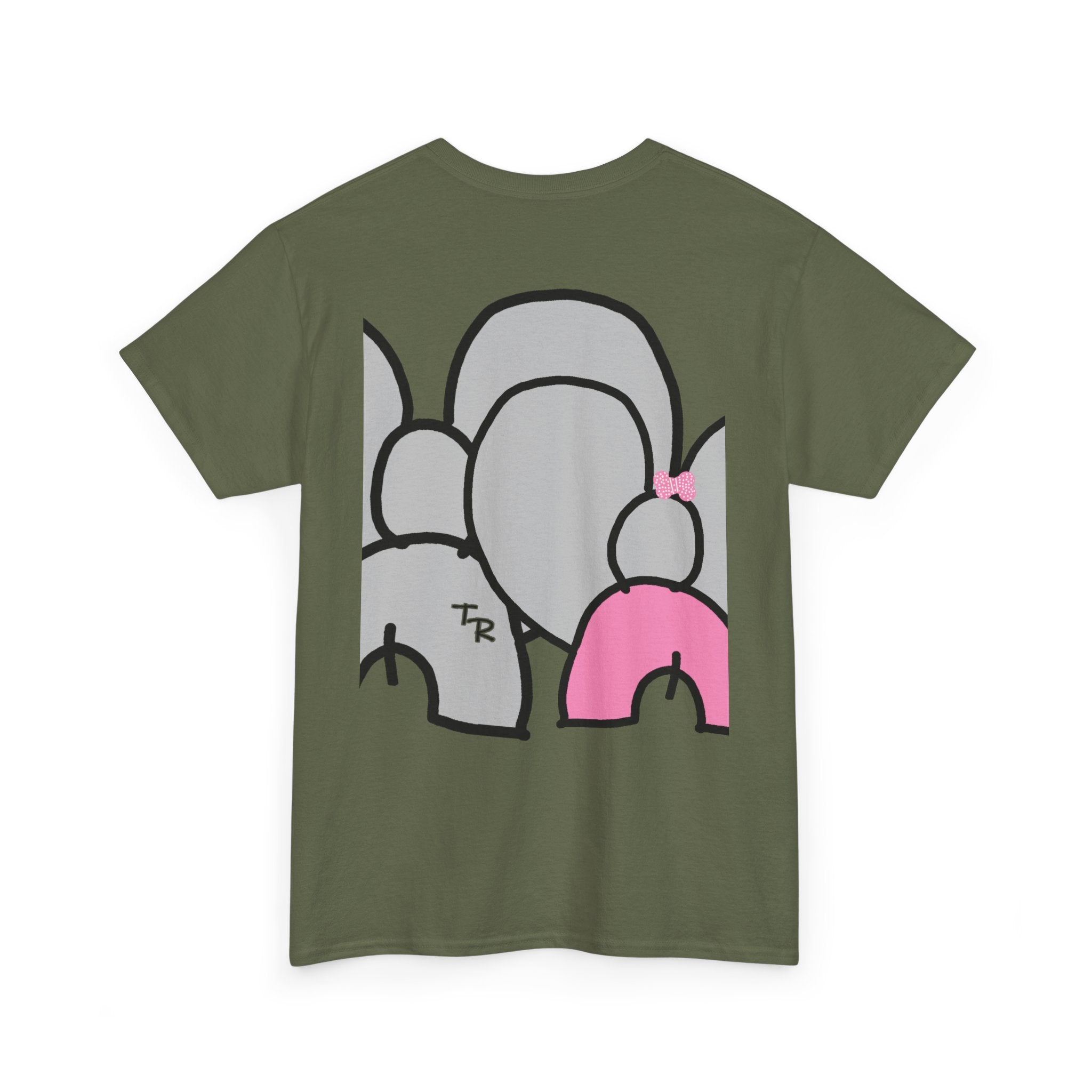 Elephant Crew Graphic Tee — TalleyRand & Co. Cute Pink Accent