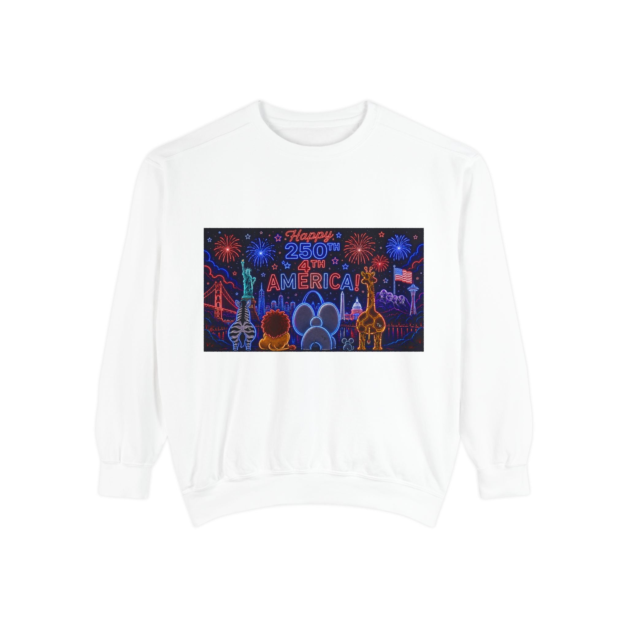 Unisex Garment-Dyed Sweatshirt