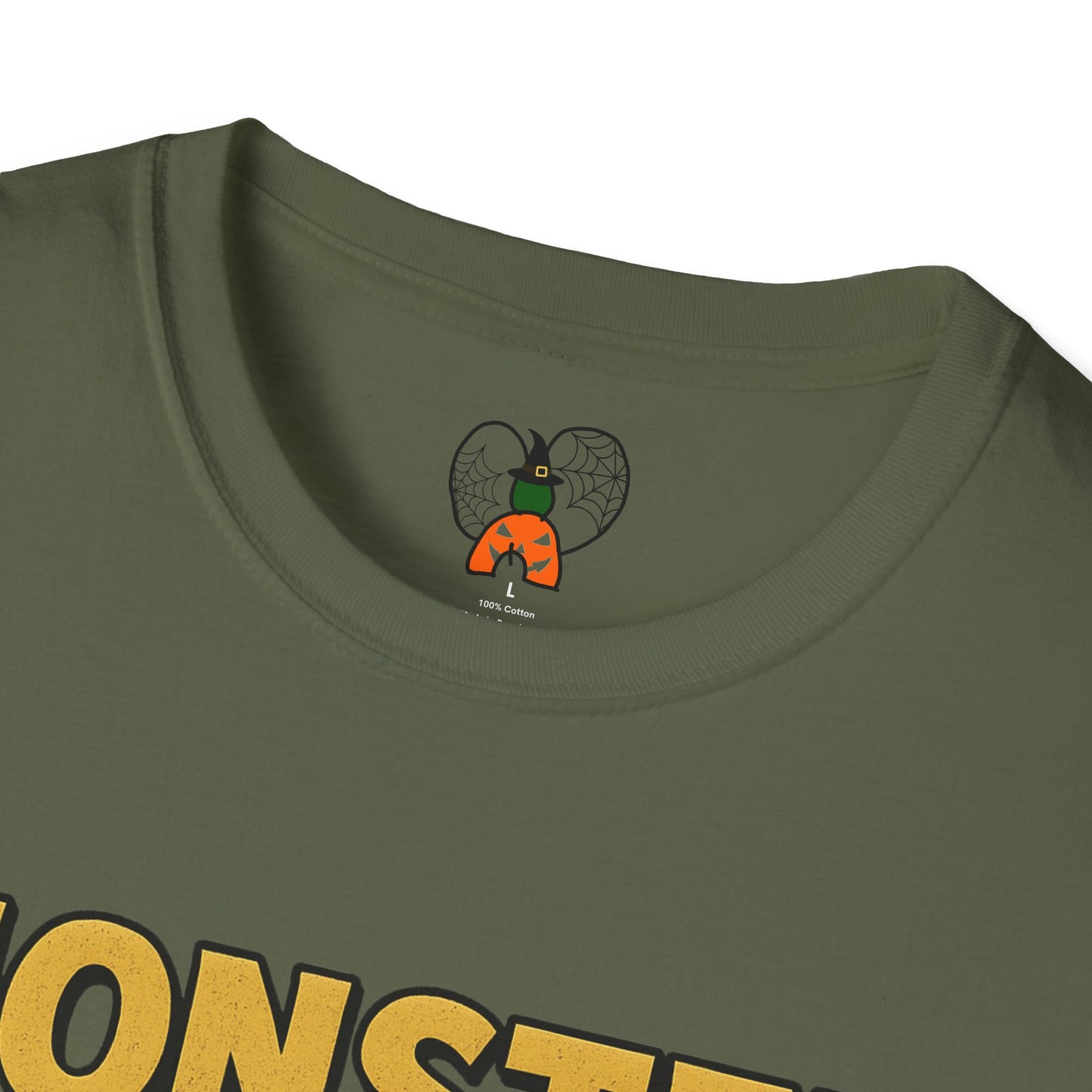 Halloween Monster Mash Social Club T-Shirt, Unisex Softstyle Tee, Spooky Party Shirt, Halloween Costume Tee, Fun Graphic Tee