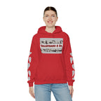 Talleyrand Band Hooded Sweatshirt Text Front/ picture back and picture sleeves