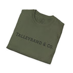 Classic Unisex Softstyle T-Shirt with Talleyrand & Co. Design, Casual Wear, Gift Idea, Everyday Basics, Trendy Fashion, Unisex Tee