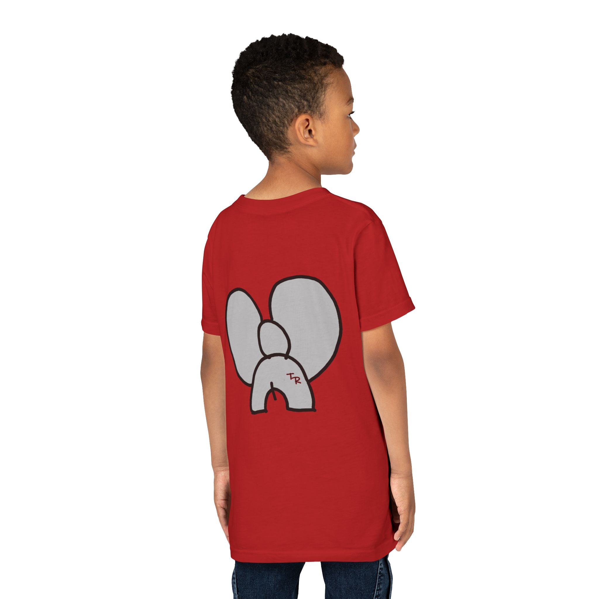 Youth Tee - Animals Front - Elephant