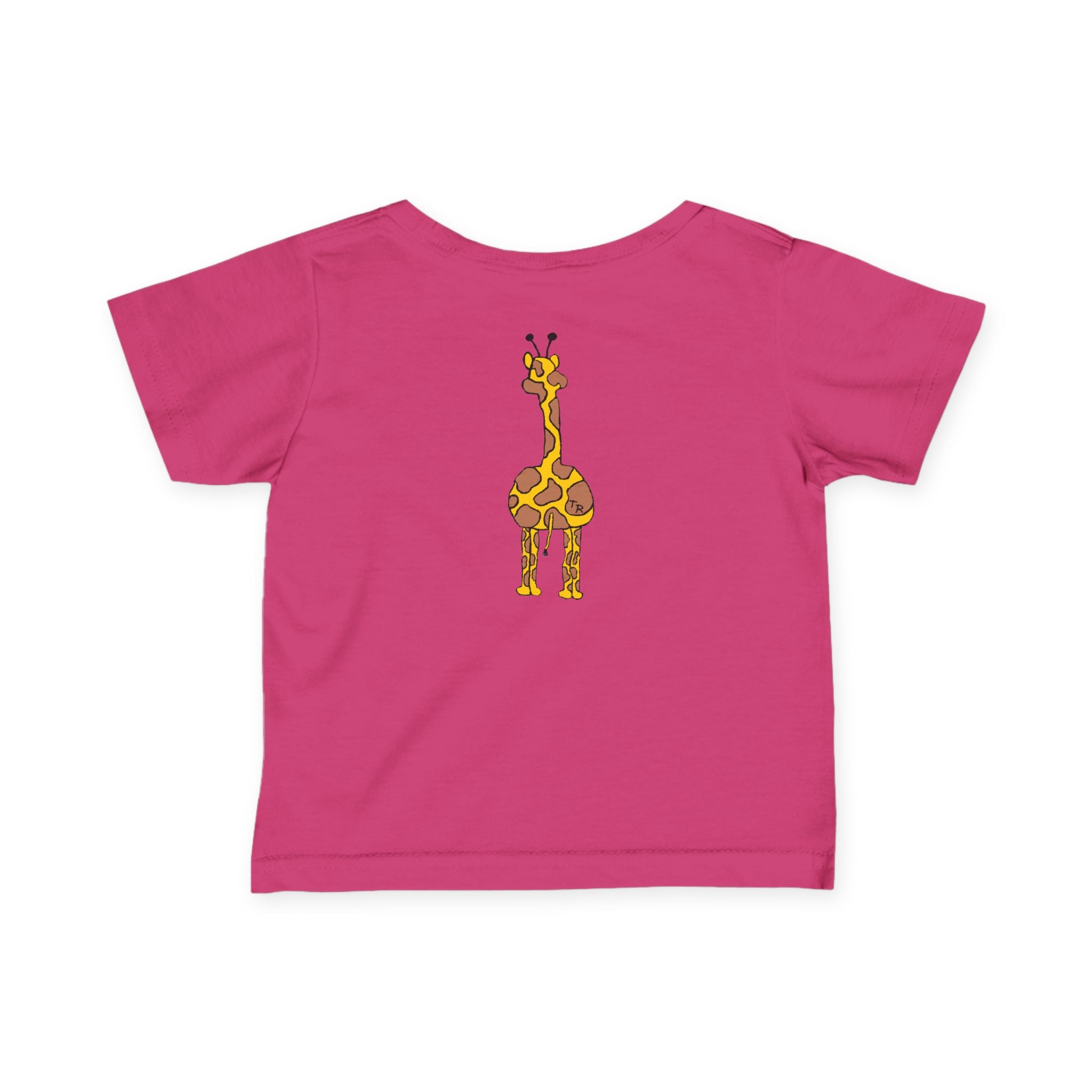 Baby/Infant Tee - Talleyrand Band front - Giraffe Back