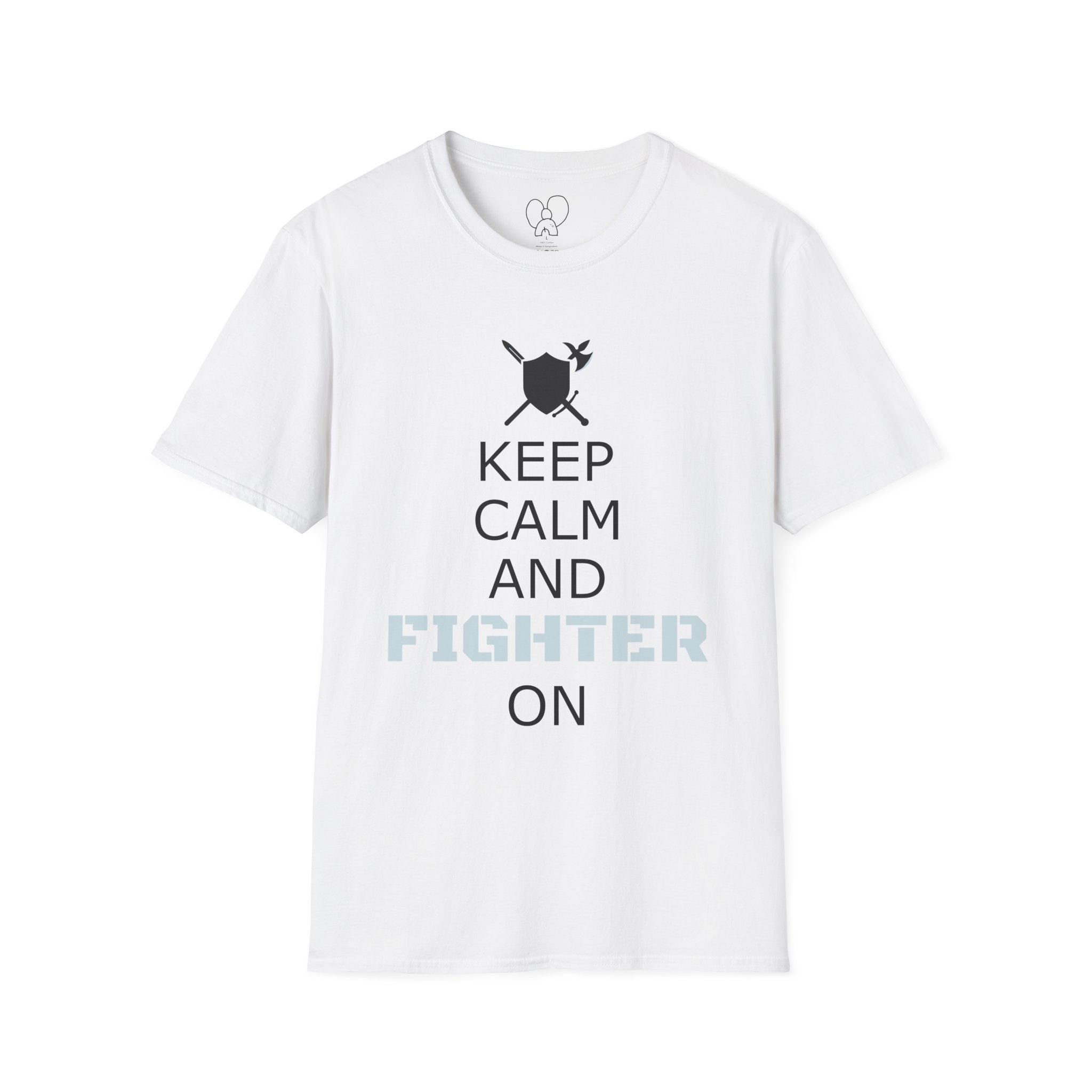 Keep Calm Fighter Unisex T-Shirt